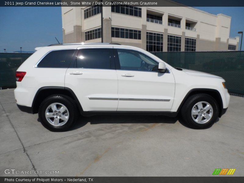 Stone White / Dark Graystone/Medium Graystone 2011 Jeep Grand Cherokee Laredo