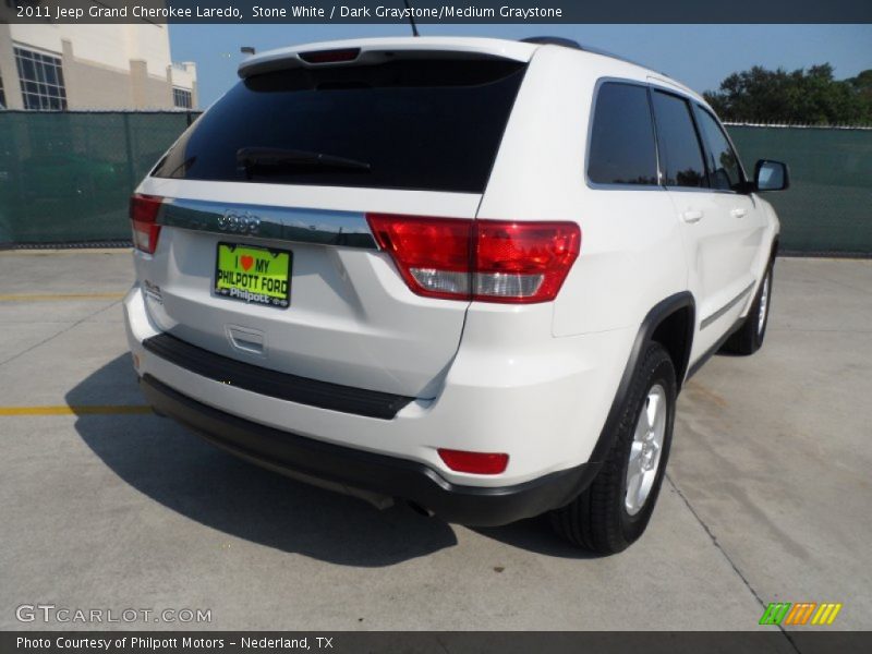 Stone White / Dark Graystone/Medium Graystone 2011 Jeep Grand Cherokee Laredo