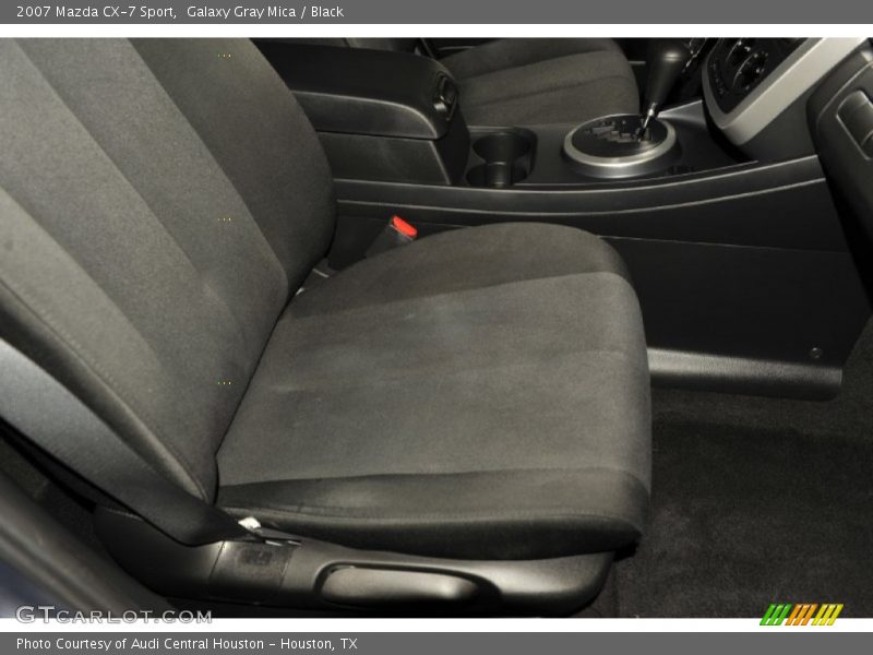 Galaxy Gray Mica / Black 2007 Mazda CX-7 Sport