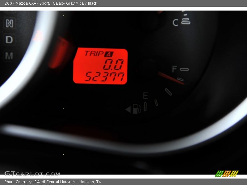 Galaxy Gray Mica / Black 2007 Mazda CX-7 Sport