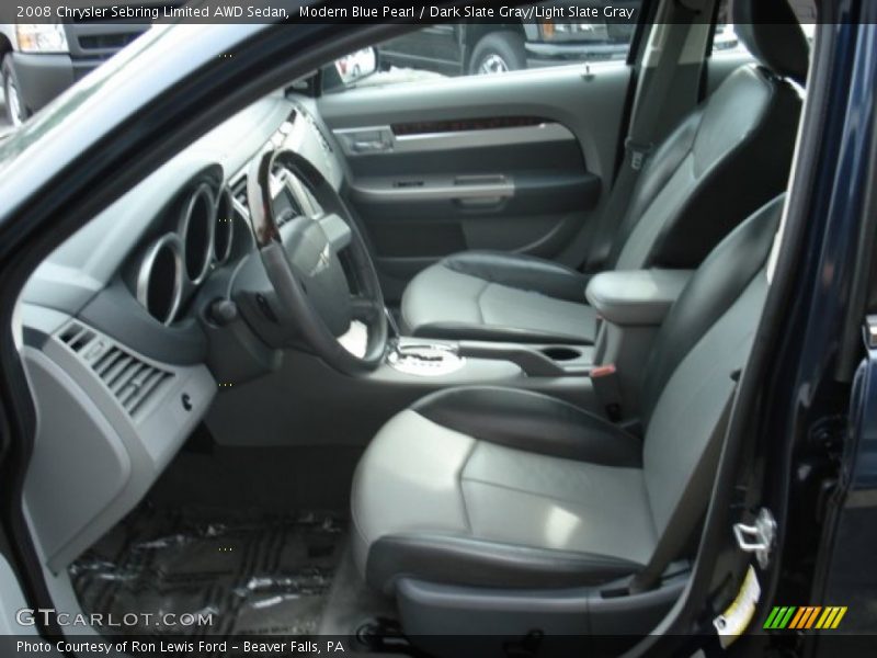  2008 Sebring Limited AWD Sedan Dark Slate Gray/Light Slate Gray Interior