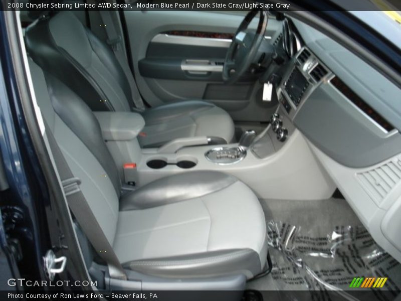  2008 Sebring Limited AWD Sedan Dark Slate Gray/Light Slate Gray Interior