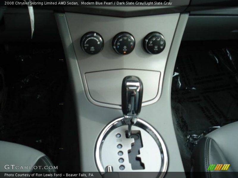  2008 Sebring Limited AWD Sedan 6 Speed AutoStick Automatic Shifter