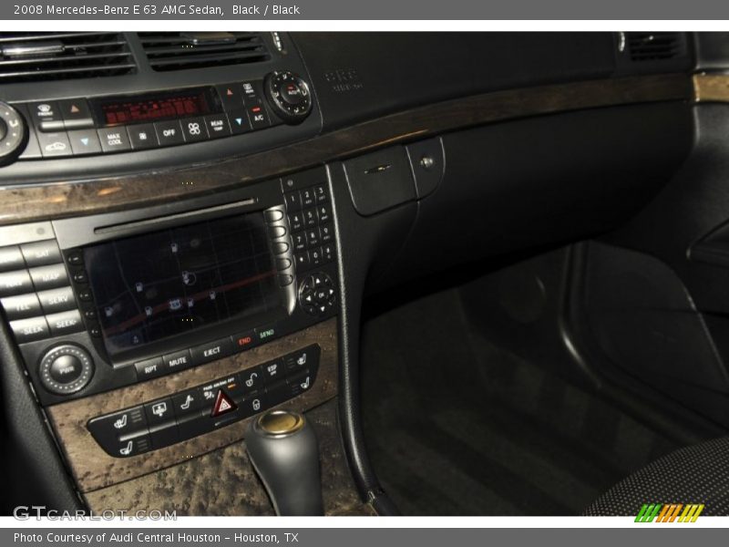 Black / Black 2008 Mercedes-Benz E 63 AMG Sedan