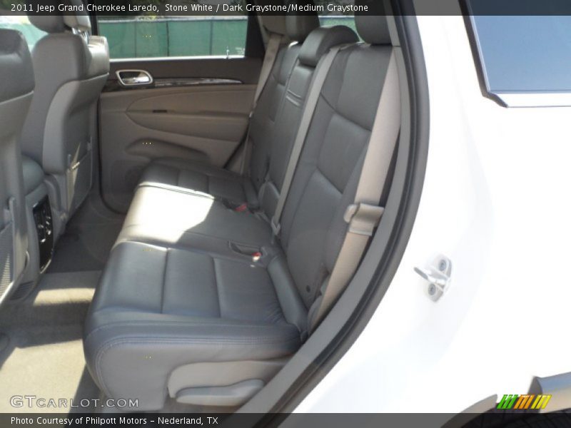 Stone White / Dark Graystone/Medium Graystone 2011 Jeep Grand Cherokee Laredo