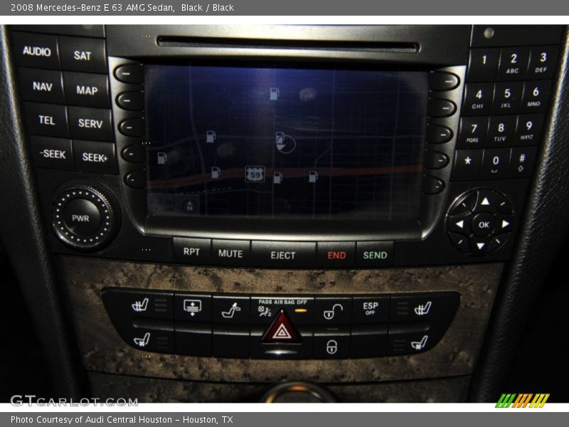 Black / Black 2008 Mercedes-Benz E 63 AMG Sedan