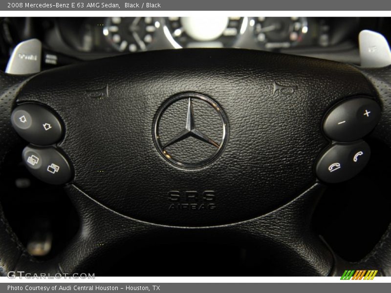 Black / Black 2008 Mercedes-Benz E 63 AMG Sedan