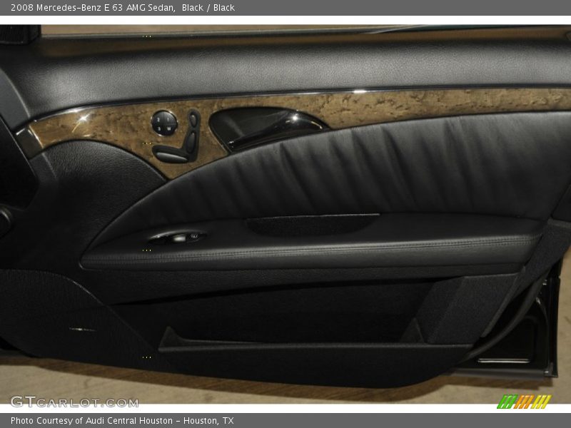 Black / Black 2008 Mercedes-Benz E 63 AMG Sedan