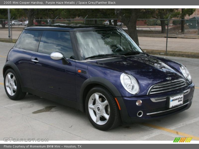 Purple Haze Metallic / Space Grey/Panther Black 2005 Mini Cooper Hardtop