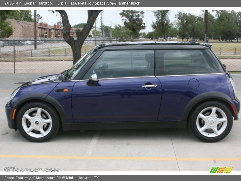 Purple Haze Metallic / Space Grey/Panther Black 2005 Mini Cooper Hardtop