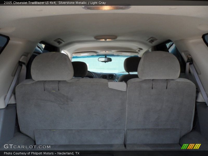 Silverstone Metallic / Light Gray 2005 Chevrolet TrailBlazer LS 4x4