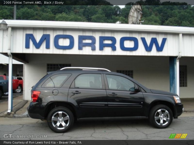 Black / Ebony 2008 Pontiac Torrent AWD
