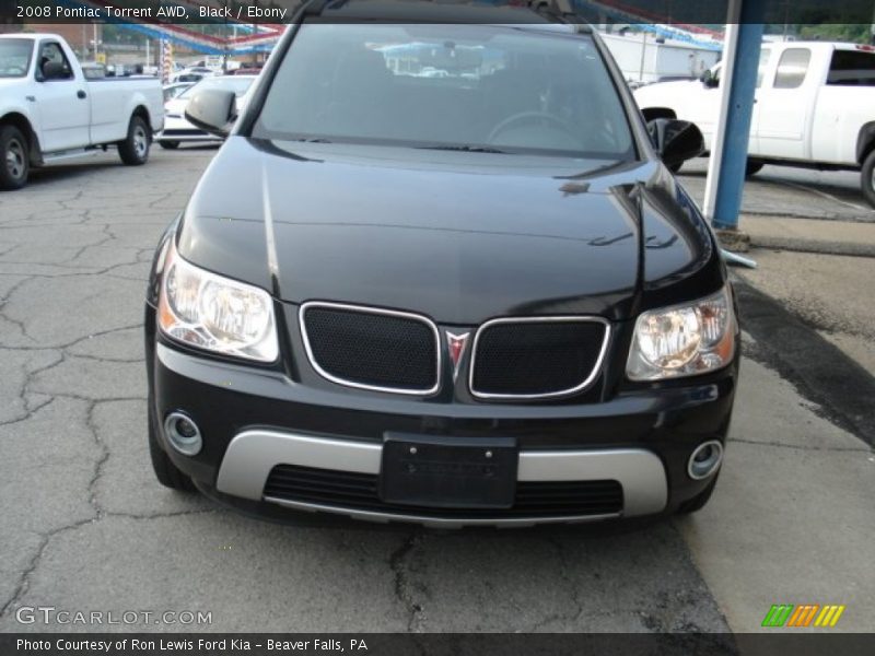Black / Ebony 2008 Pontiac Torrent AWD