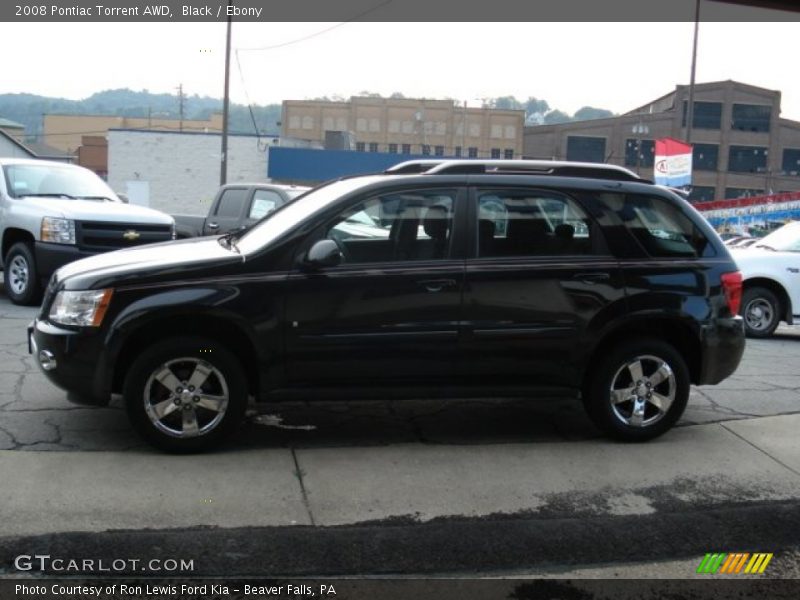 Black / Ebony 2008 Pontiac Torrent AWD