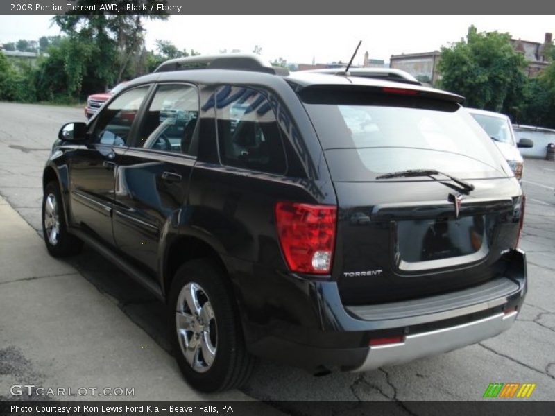 Black / Ebony 2008 Pontiac Torrent AWD