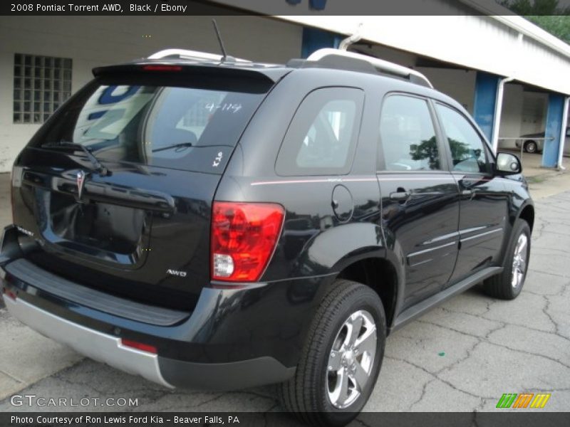 Black / Ebony 2008 Pontiac Torrent AWD