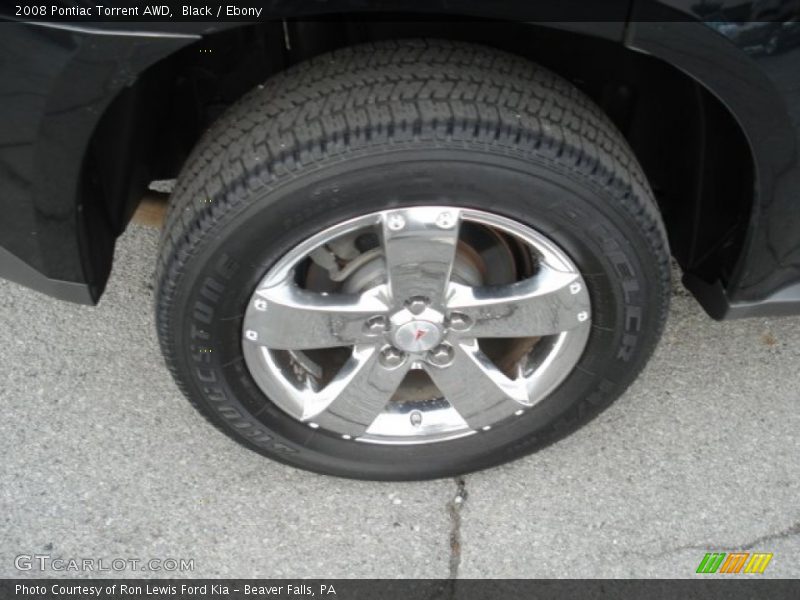Black / Ebony 2008 Pontiac Torrent AWD
