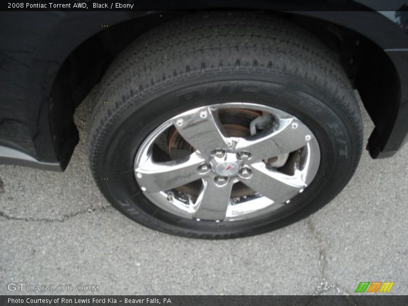 Black / Ebony 2008 Pontiac Torrent AWD