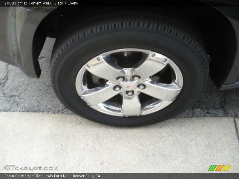 Black / Ebony 2008 Pontiac Torrent AWD