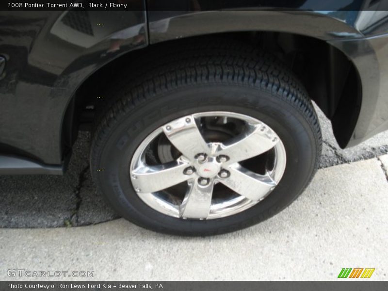 Black / Ebony 2008 Pontiac Torrent AWD