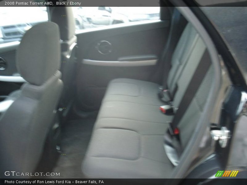 Black / Ebony 2008 Pontiac Torrent AWD