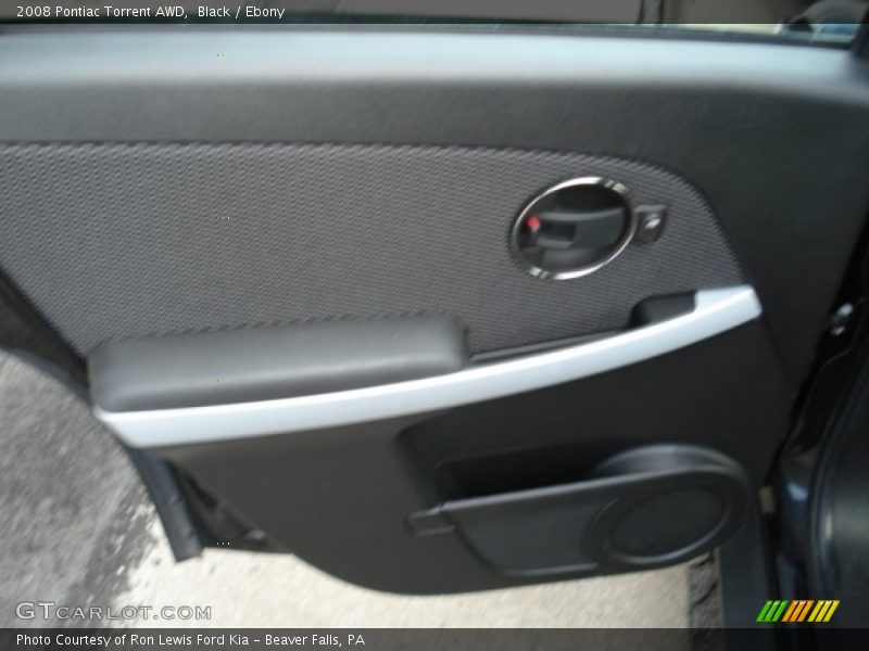 Black / Ebony 2008 Pontiac Torrent AWD
