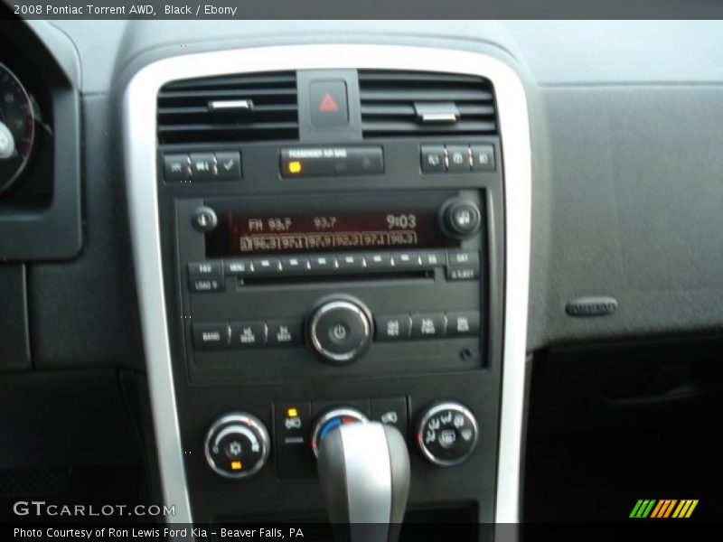 Black / Ebony 2008 Pontiac Torrent AWD