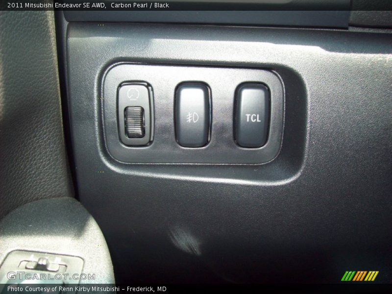 Carbon Pearl / Black 2011 Mitsubishi Endeavor SE AWD