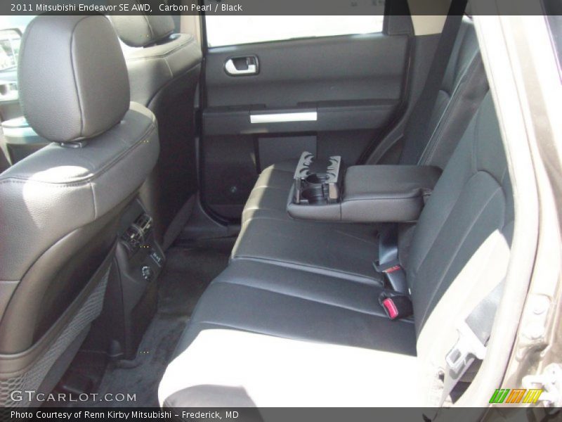 Carbon Pearl / Black 2011 Mitsubishi Endeavor SE AWD