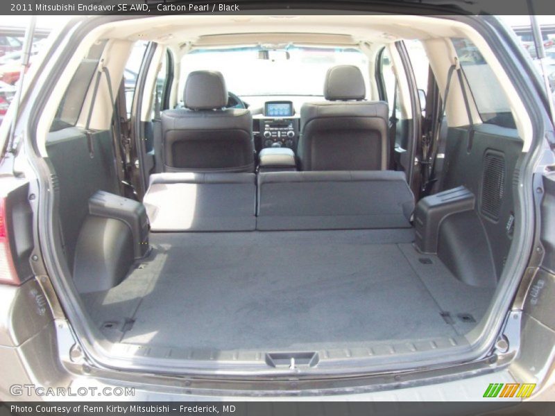 Carbon Pearl / Black 2011 Mitsubishi Endeavor SE AWD
