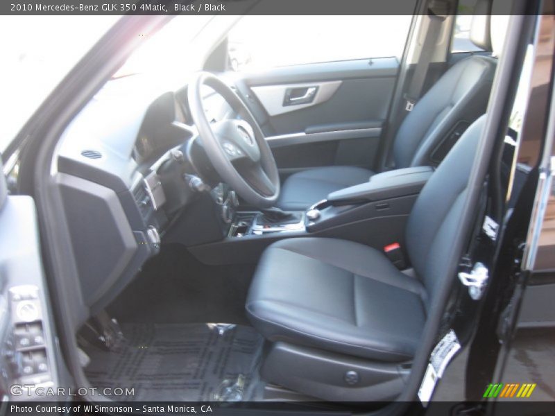 Black / Black 2010 Mercedes-Benz GLK 350 4Matic