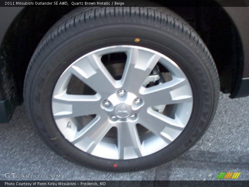  2011 Outlander SE AWD Wheel