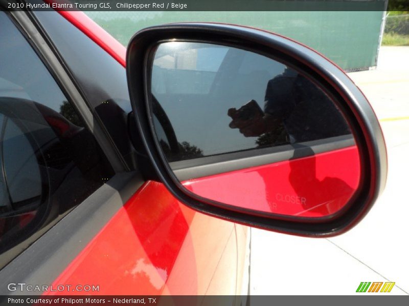 Chilipepper Red / Beige 2010 Hyundai Elantra Touring GLS
