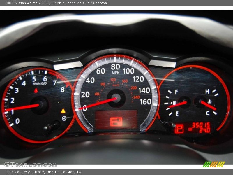 Pebble Beach Metallic / Charcoal 2008 Nissan Altima 2.5 SL