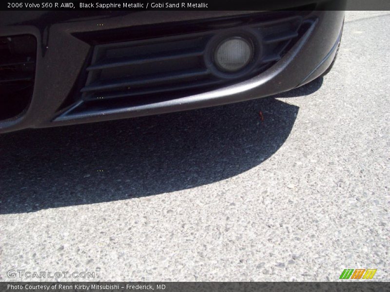 Black Sapphire Metallic / Gobi Sand R Metallic 2006 Volvo S60 R AWD