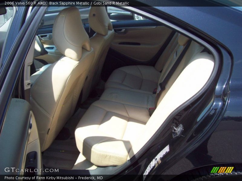 Black Sapphire Metallic / Gobi Sand R Metallic 2006 Volvo S60 R AWD