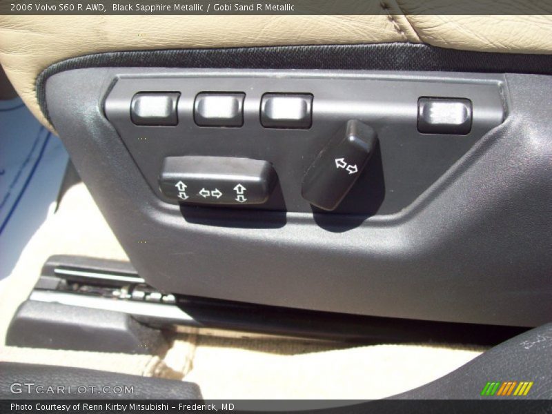 Black Sapphire Metallic / Gobi Sand R Metallic 2006 Volvo S60 R AWD