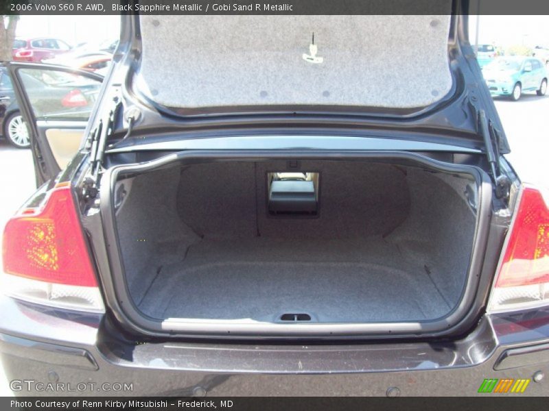 Black Sapphire Metallic / Gobi Sand R Metallic 2006 Volvo S60 R AWD