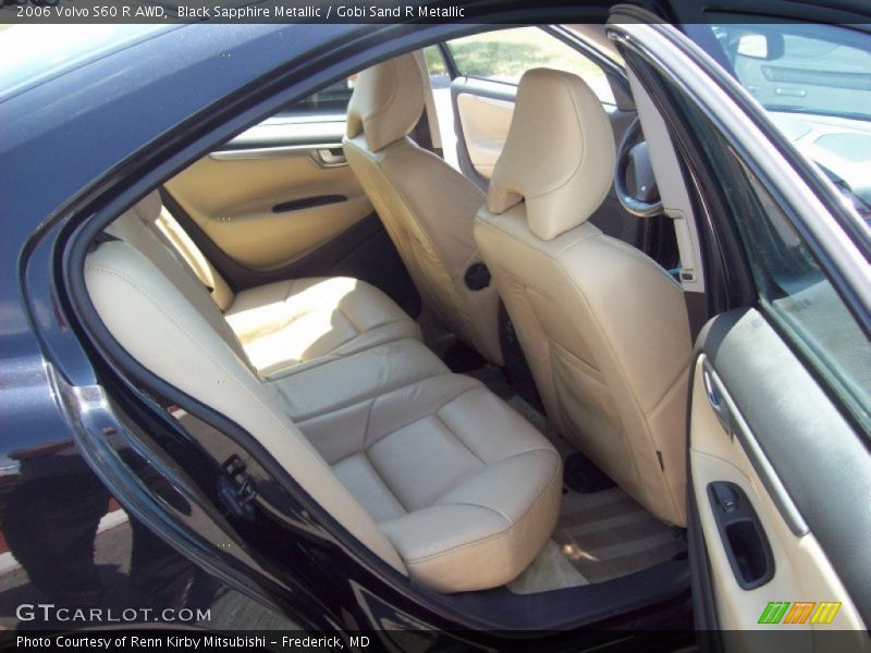 Black Sapphire Metallic / Gobi Sand R Metallic 2006 Volvo S60 R AWD