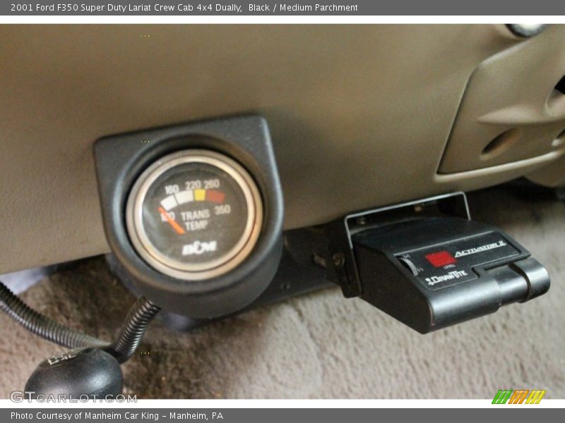 Black / Medium Parchment 2001 Ford F350 Super Duty Lariat Crew Cab 4x4 Dually