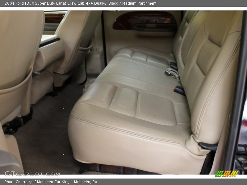  2001 F350 Super Duty Lariat Crew Cab 4x4 Dually Medium Parchment Interior