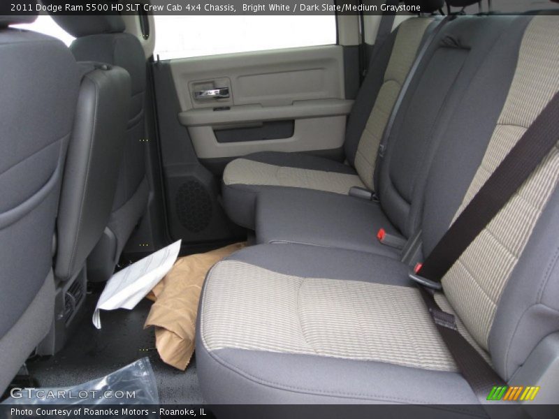  2011 Ram 5500 HD SLT Crew Cab 4x4 Chassis Dark Slate/Medium Graystone Interior