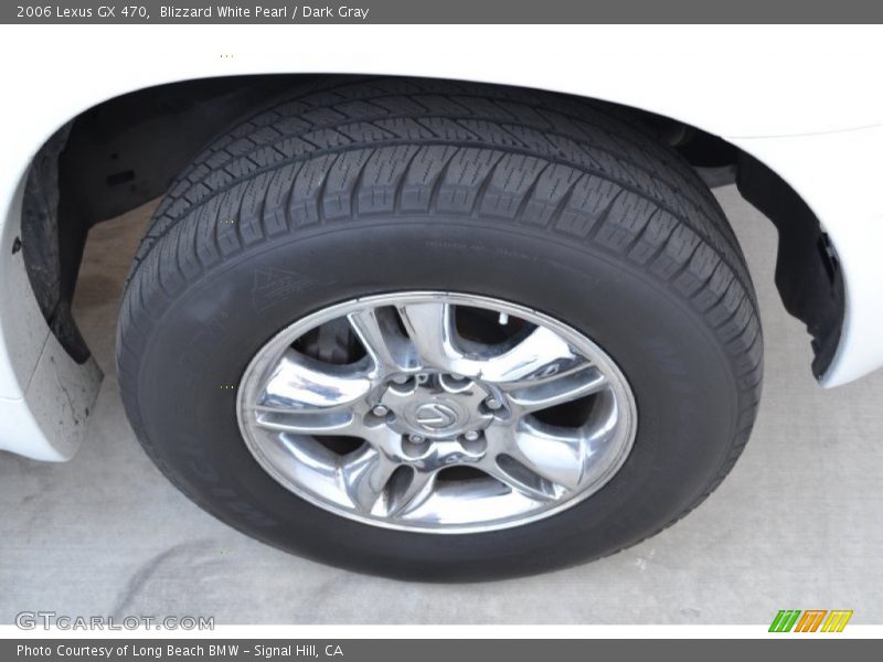 Blizzard White Pearl / Dark Gray 2006 Lexus GX 470