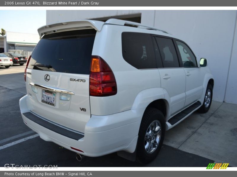 Blizzard White Pearl / Dark Gray 2006 Lexus GX 470