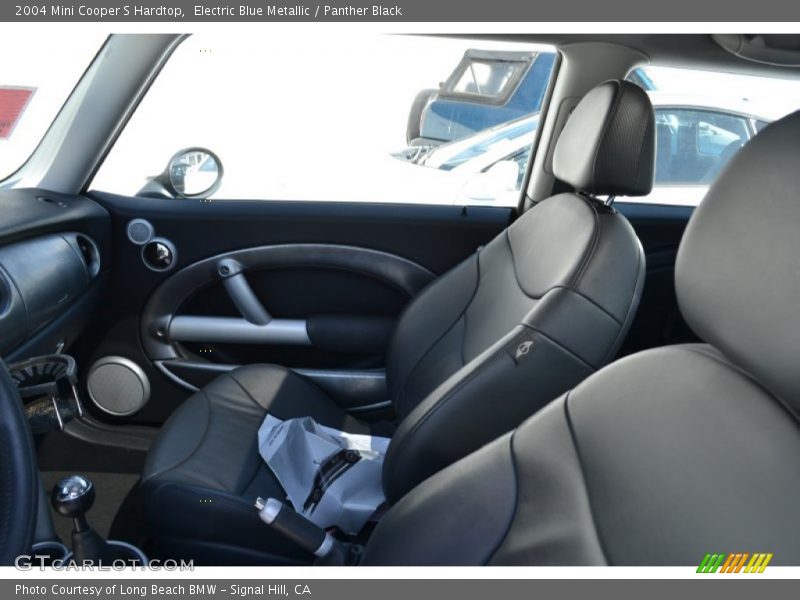 Electric Blue Metallic / Panther Black 2004 Mini Cooper S Hardtop