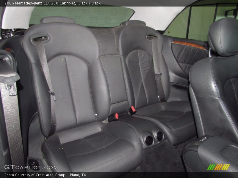 Black / Black 2006 Mercedes-Benz CLK 350 Cabriolet