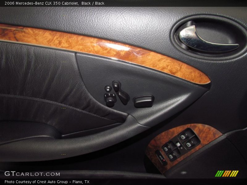 Black / Black 2006 Mercedes-Benz CLK 350 Cabriolet