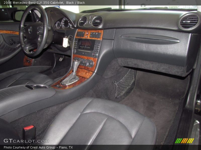 Black / Black 2006 Mercedes-Benz CLK 350 Cabriolet