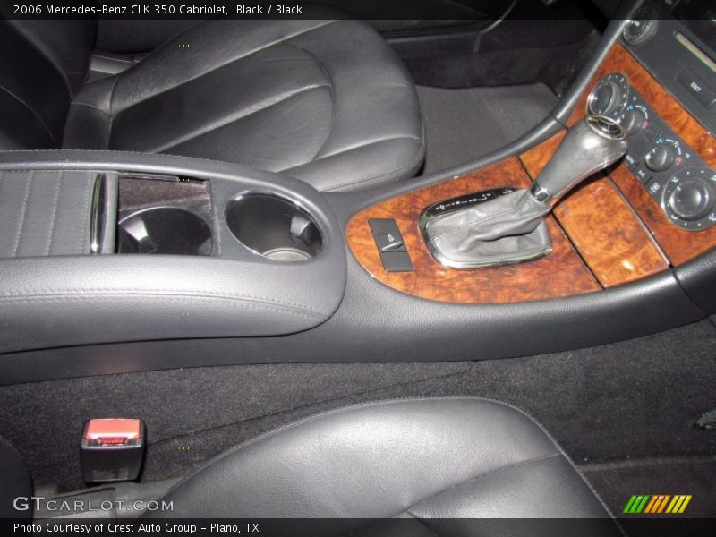 Black / Black 2006 Mercedes-Benz CLK 350 Cabriolet