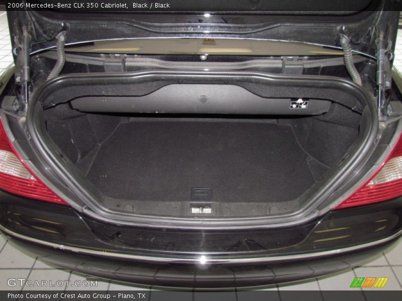 Black / Black 2006 Mercedes-Benz CLK 350 Cabriolet
